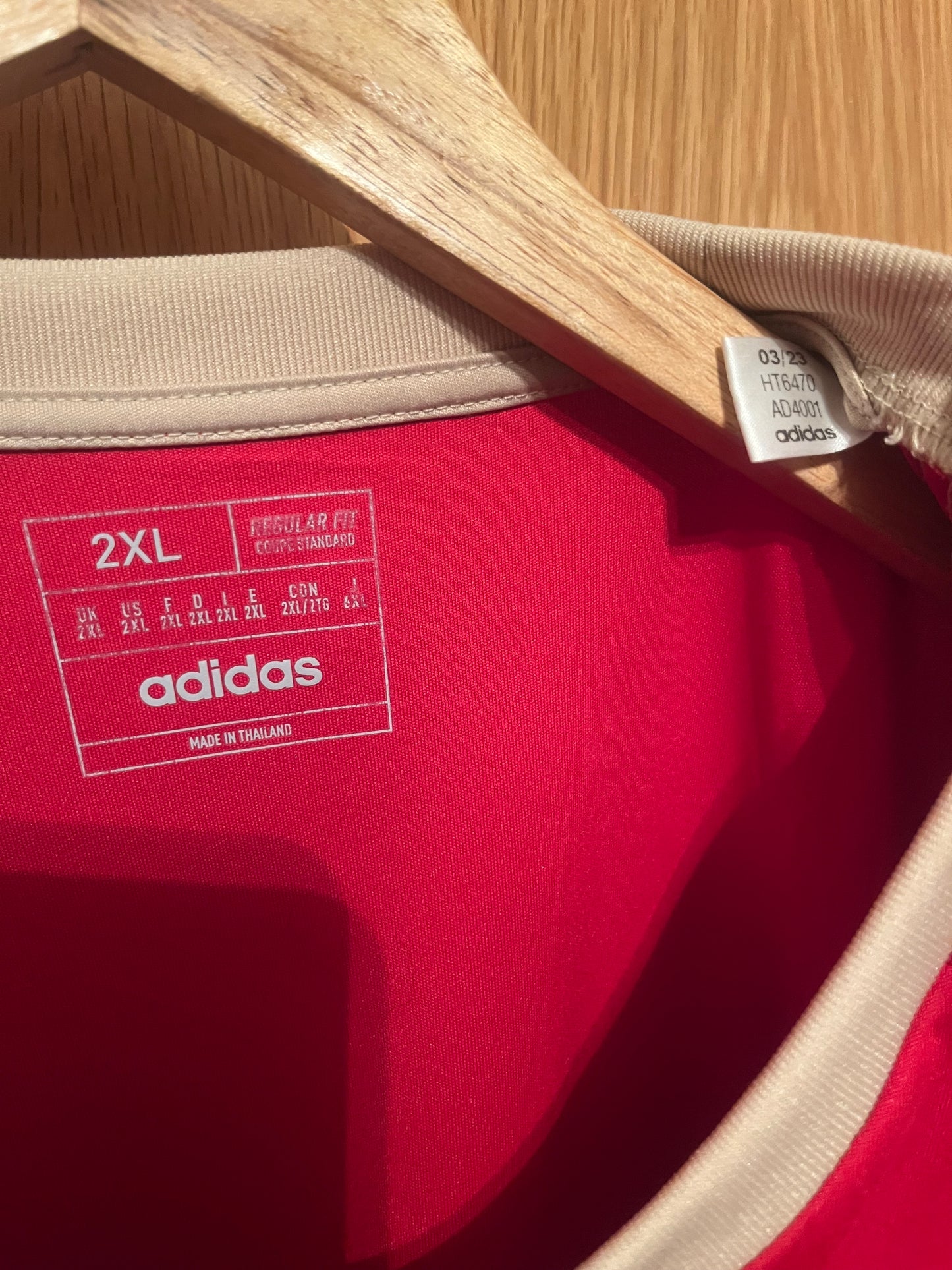 Aberdeen 2023/2024 Home Football Shirt 2XL