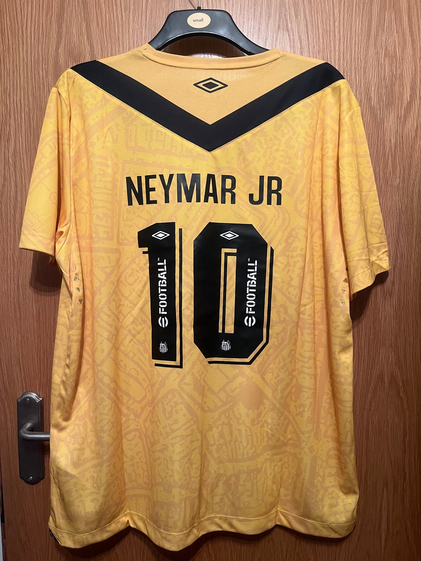 Santos 2024 Third Football Shirt 2XL - Neymar Jr - Authentic Spec