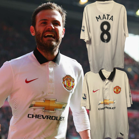 Manchester United 2014/2015 Away Football Shirt Extra Large - Juan Mata