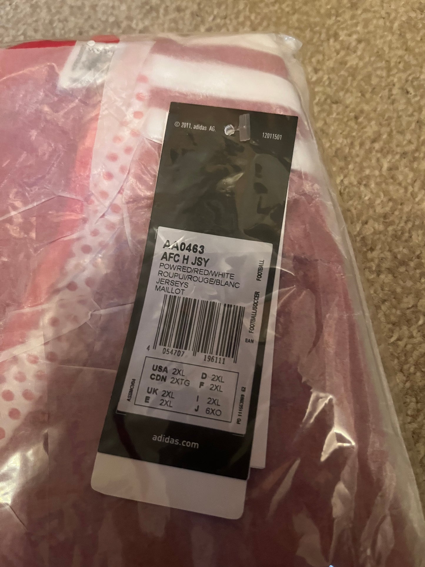 Aberdeen 2015/2016 Home Football Shirt 2XL - BNWT