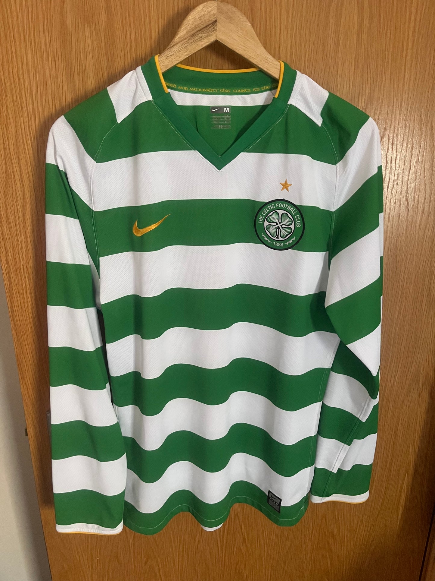 Celtic 2008/2009/2010 Home Football Shirt Medium - Long Sleeve - Kitroom Issue