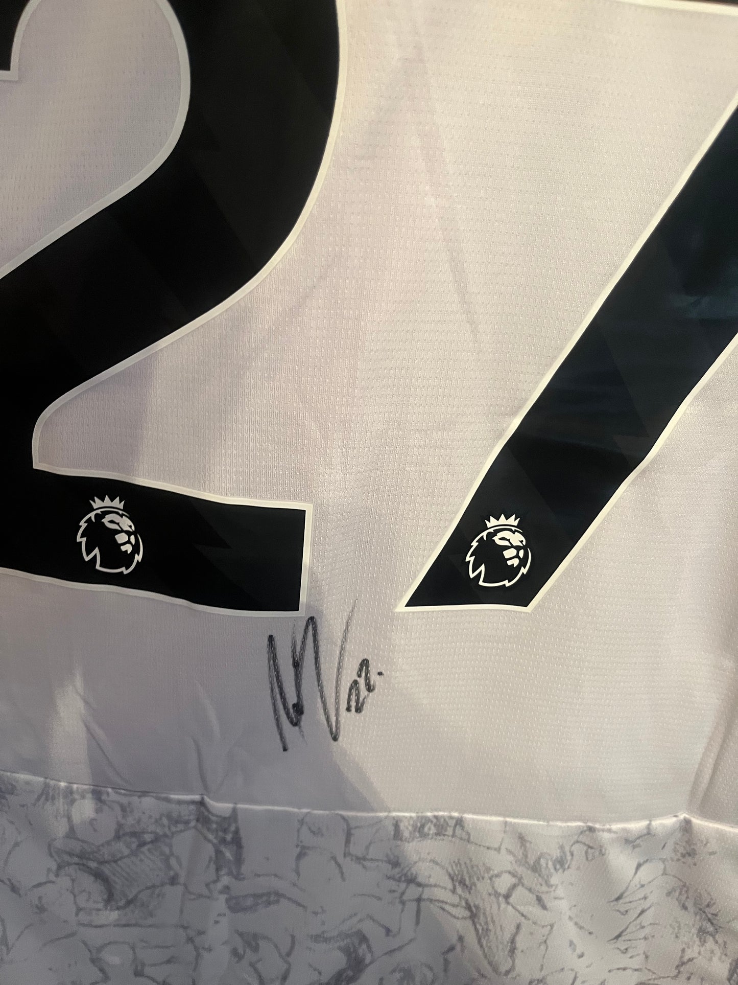 Manchester City 2025/2026 Club World Club Away Shirt Large - Matheus Nunes - Signed