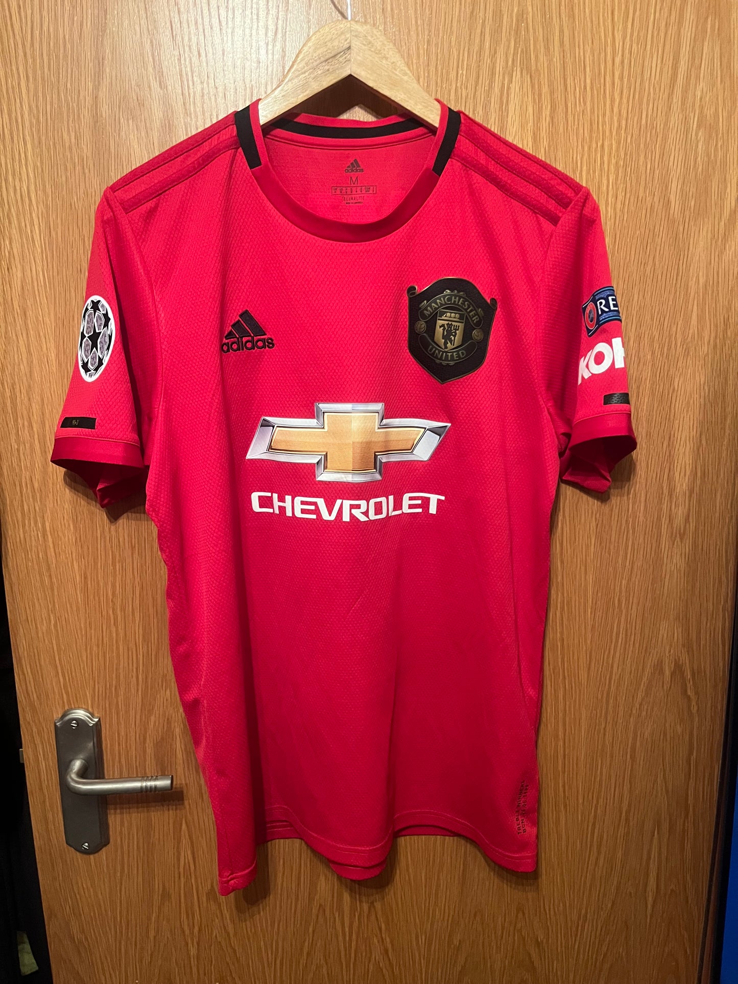 Manchester United 2019/2020 Home Football Shirt Medium - Juan Mata