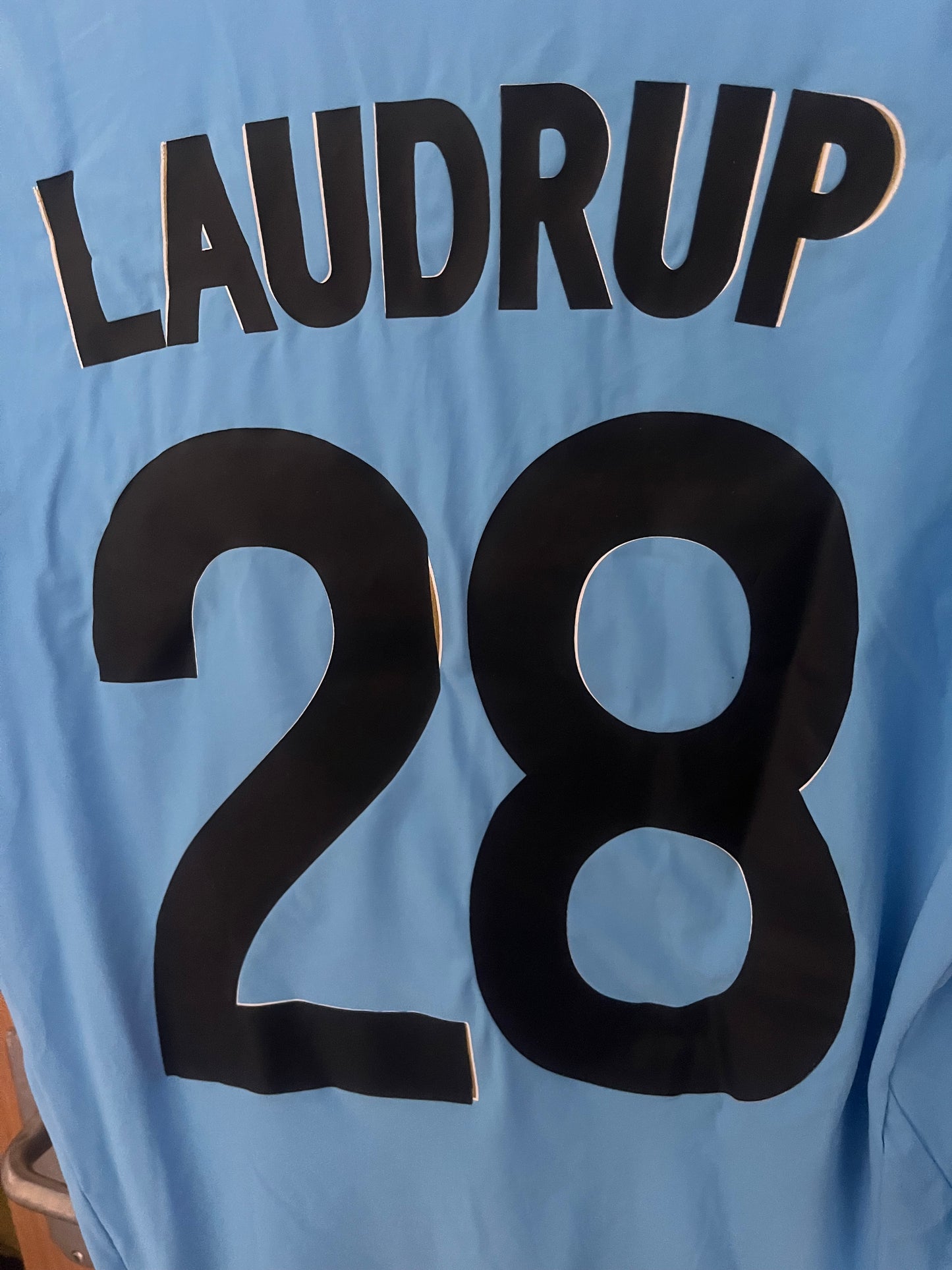 FC Copenhagen (København) 2007/2008 Away Football Shirt Large - Fits Small - Mads Laudrup - UEFA Cup Match Issued vs Aberdeen