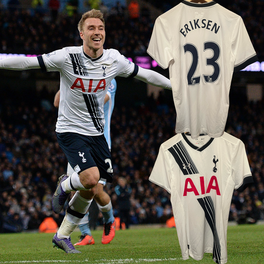 Tottenham Hotspur 2015/2016 Home Football Shirt Small - Christian Eriksen