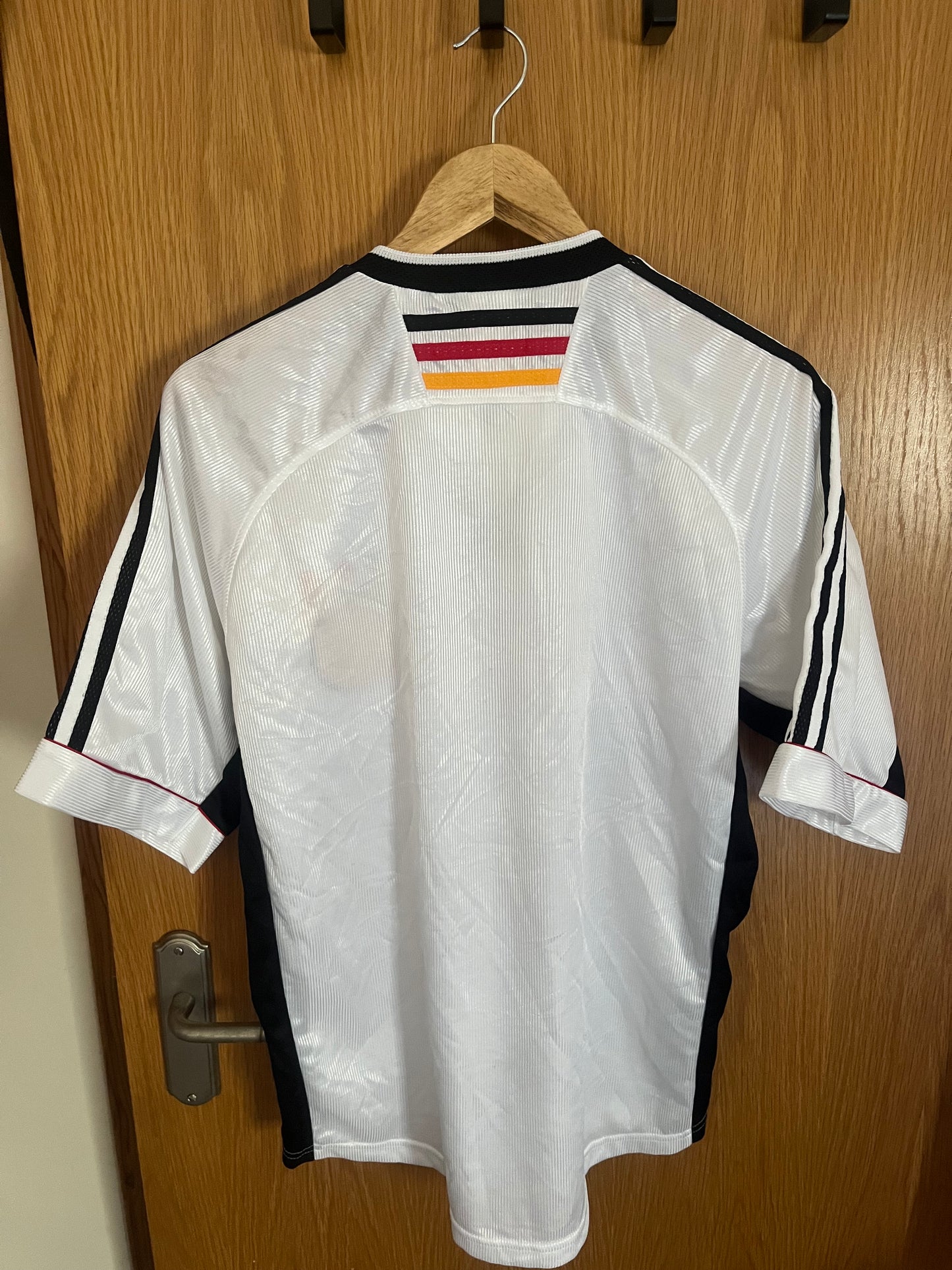 Germany 1998/1999/2000 Home Football Shirt Medium - Squad Signed
