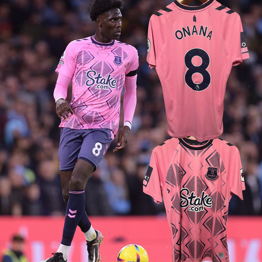 Everton 2022/2023 Away Football Shirt Medium - Amadou Onana