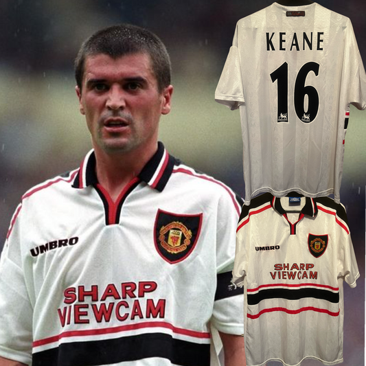 Manchester United 1997/1998/1999 Away Football Shirt Extra Large - Roy Keane