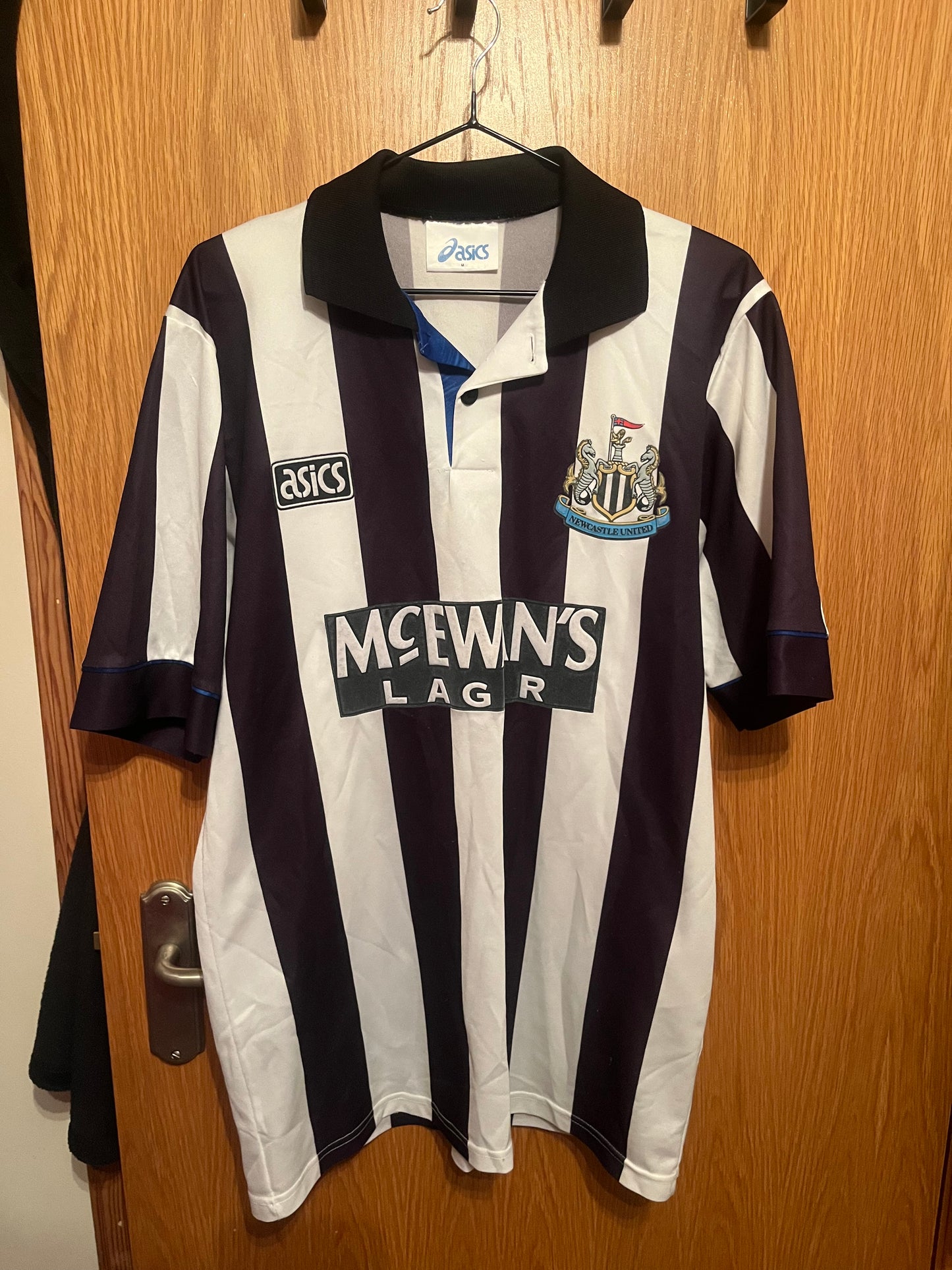 Newcastle United 1994/1995 Home Football Shirt Medium - Alternate Sponsor
