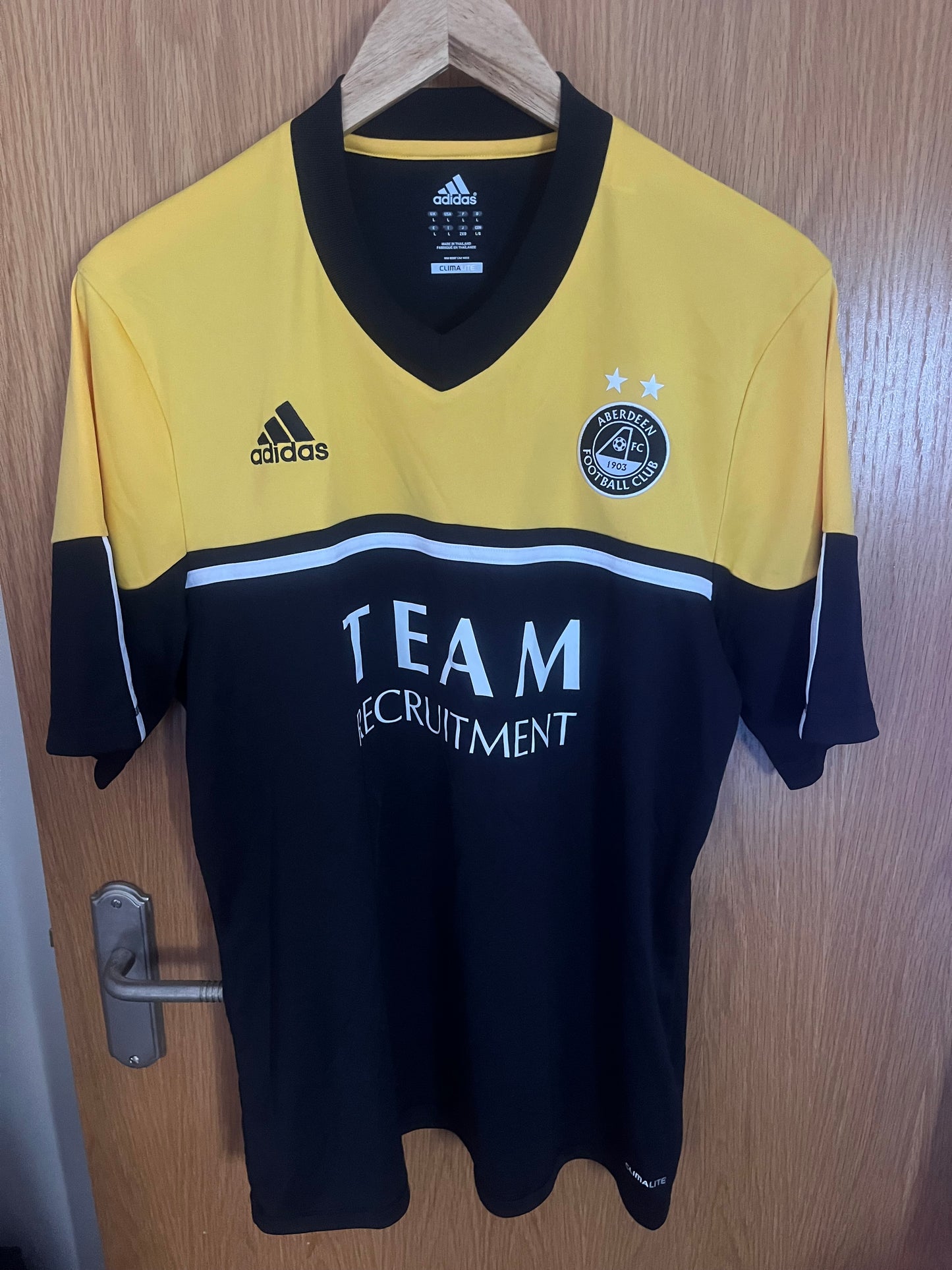 Aberdeen 2012/2013 Away Football Shirt Large