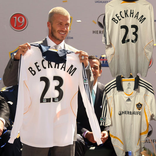 Los Angeles Galaxy 2007/2008 Home Football Shirt 2XL - David Beckham