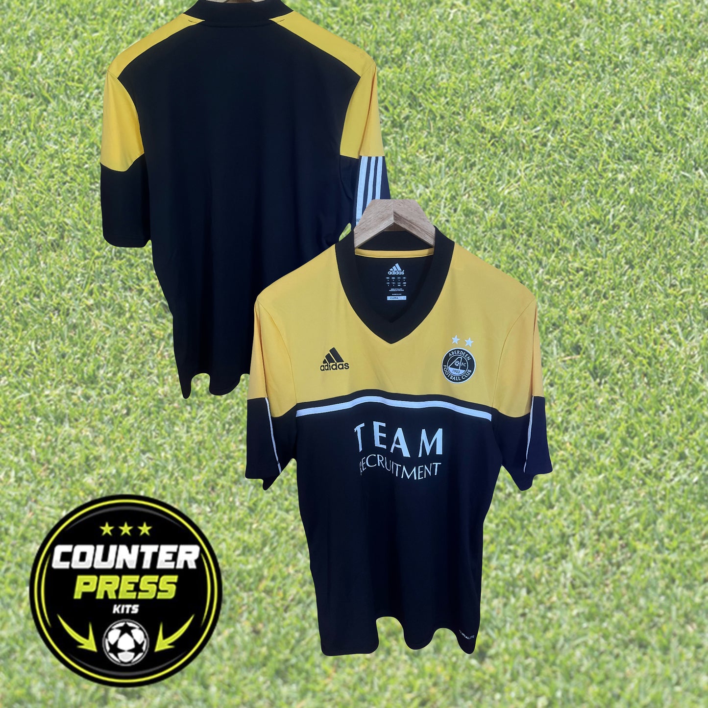 Aberdeen 2012/2013 Away Football Shirt Large