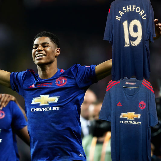Manchester United 2016/2017 Away Football Shirt 2XL - Marcus Rashford
