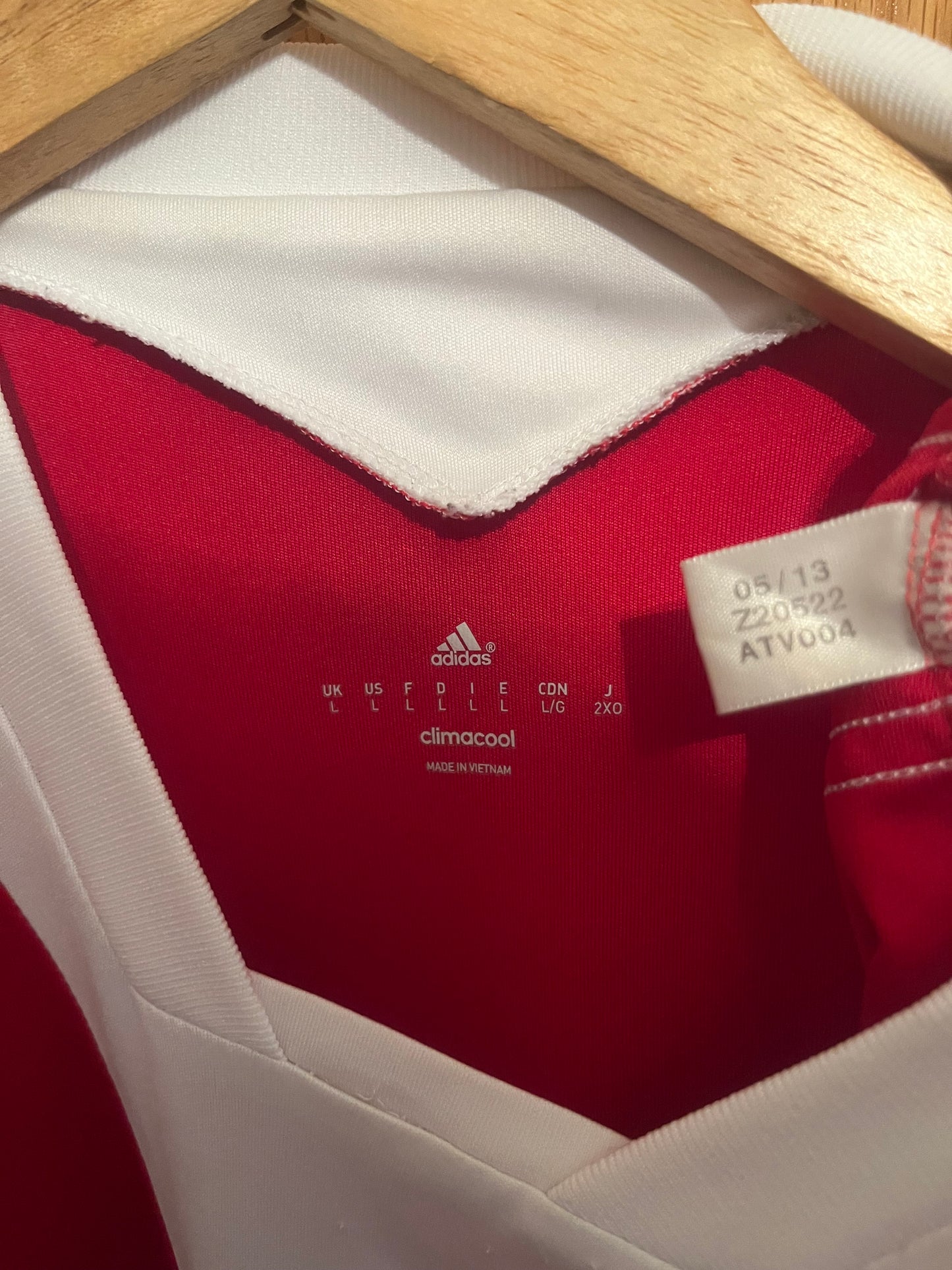 Aberdeen 2013/2014 Home Football Shirt Large - Fits Medium - Player Issue - Prototype Intermoor Sponsor