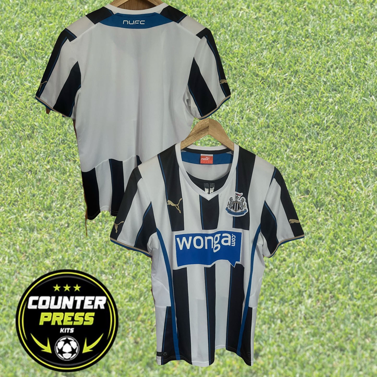 Newcastle United 2013/2014 Home Football Shirt Small