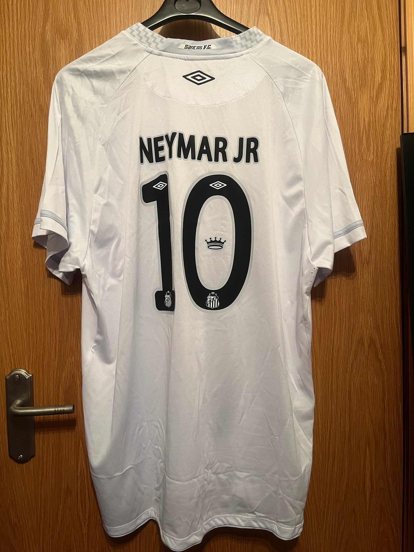 Santos 2025 Home Football Shirt 2XL - Neymar Jr - Authentic Spec