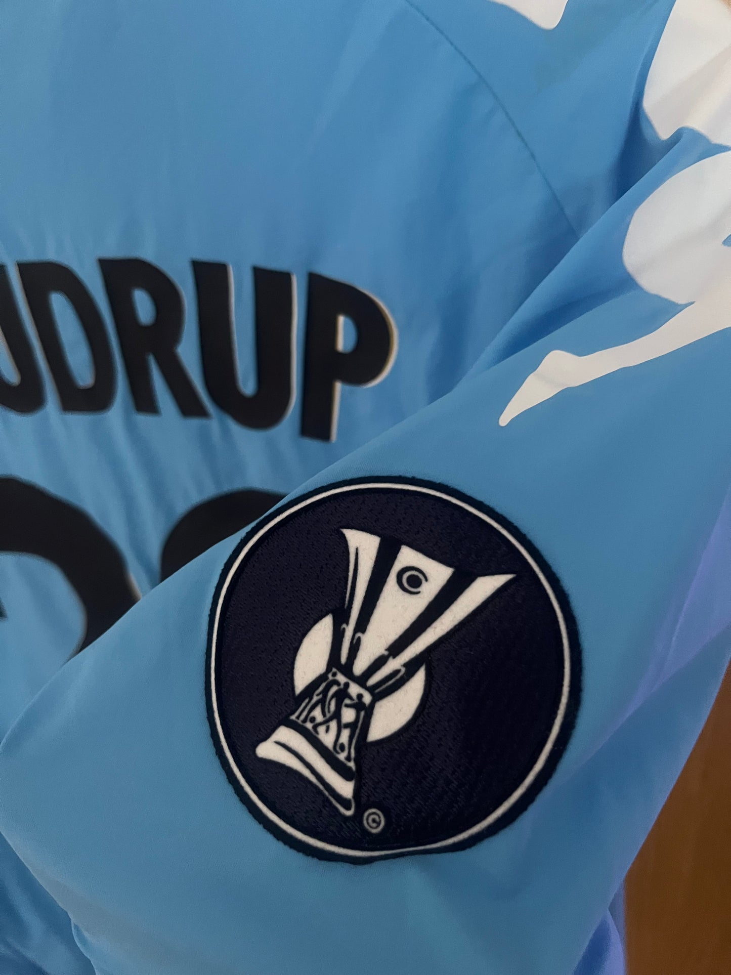 FC Copenhagen (København) 2007/2008 Away Football Shirt Large - Fits Small - Mads Laudrup - UEFA Cup Match Issued vs Aberdeen