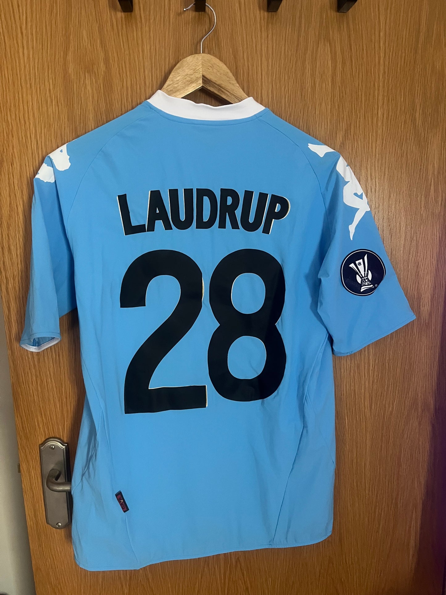 FC Copenhagen (København) 2007/2008 Away Football Shirt Large - Fits Small - Mads Laudrup - UEFA Cup Match Issued vs Aberdeen