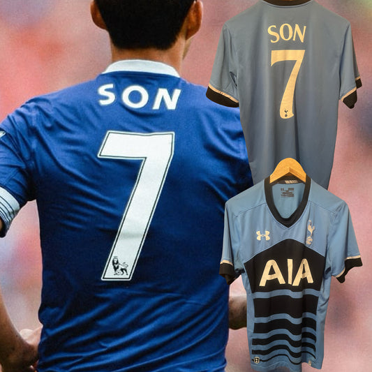 Tottenham Hotspur 2015/2016 Away Football Shirt Medium - Heung-Min Son