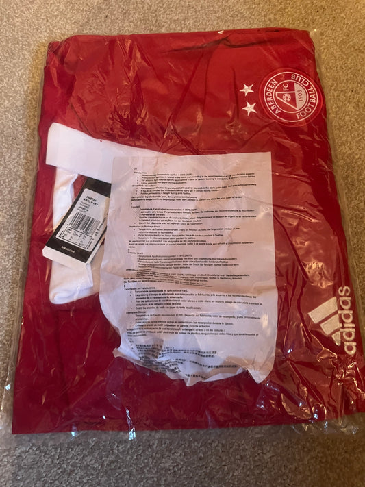 Aberdeen 2020/2021 Home Football Shirt Extra Large - BNWT