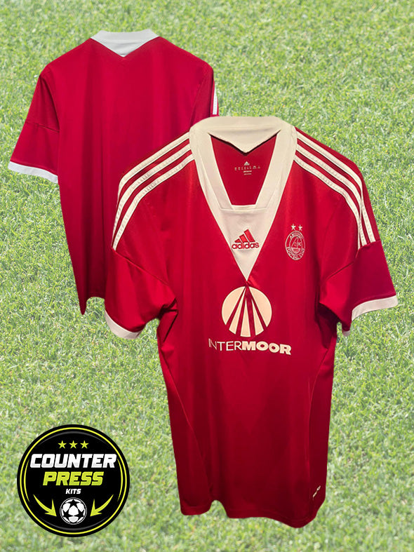 Aberdeen 2013/2014 Home Football Shirt Extra Large - Fits Large - Player Issue - Prototype Intermoor Sponsor