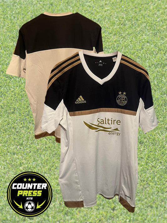 Aberdeen 2015/2016 Away Football Shirt Large