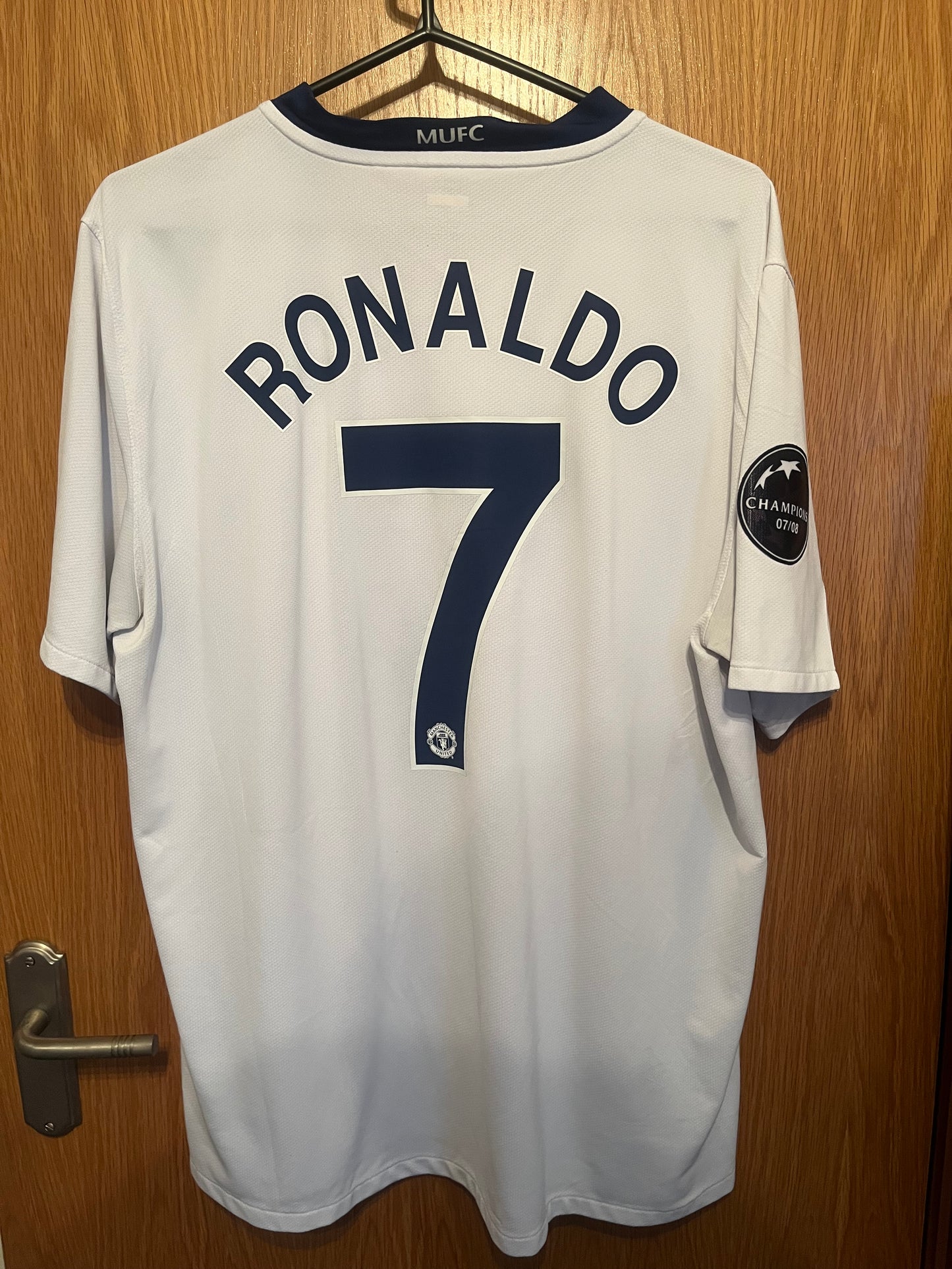 Manchester United 2008/2009 Away Football Shirt Extra Large - Cristiano Ronaldo