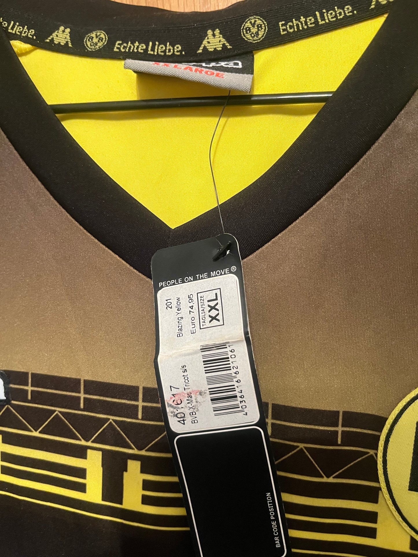 Borussia Dortmund 2011/2012 Special Edition Home Football Shirt 2XL - Fits XL - Mario Götze - BNWT