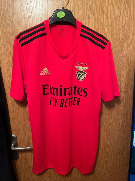 SL Benfica 2020/2021 Home Football Shirt Large