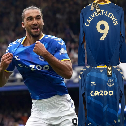 Everton 2022/2023 Home Football Shirt Medium - Long Sleeve - Dominic Calvert-Lewin - BNWT