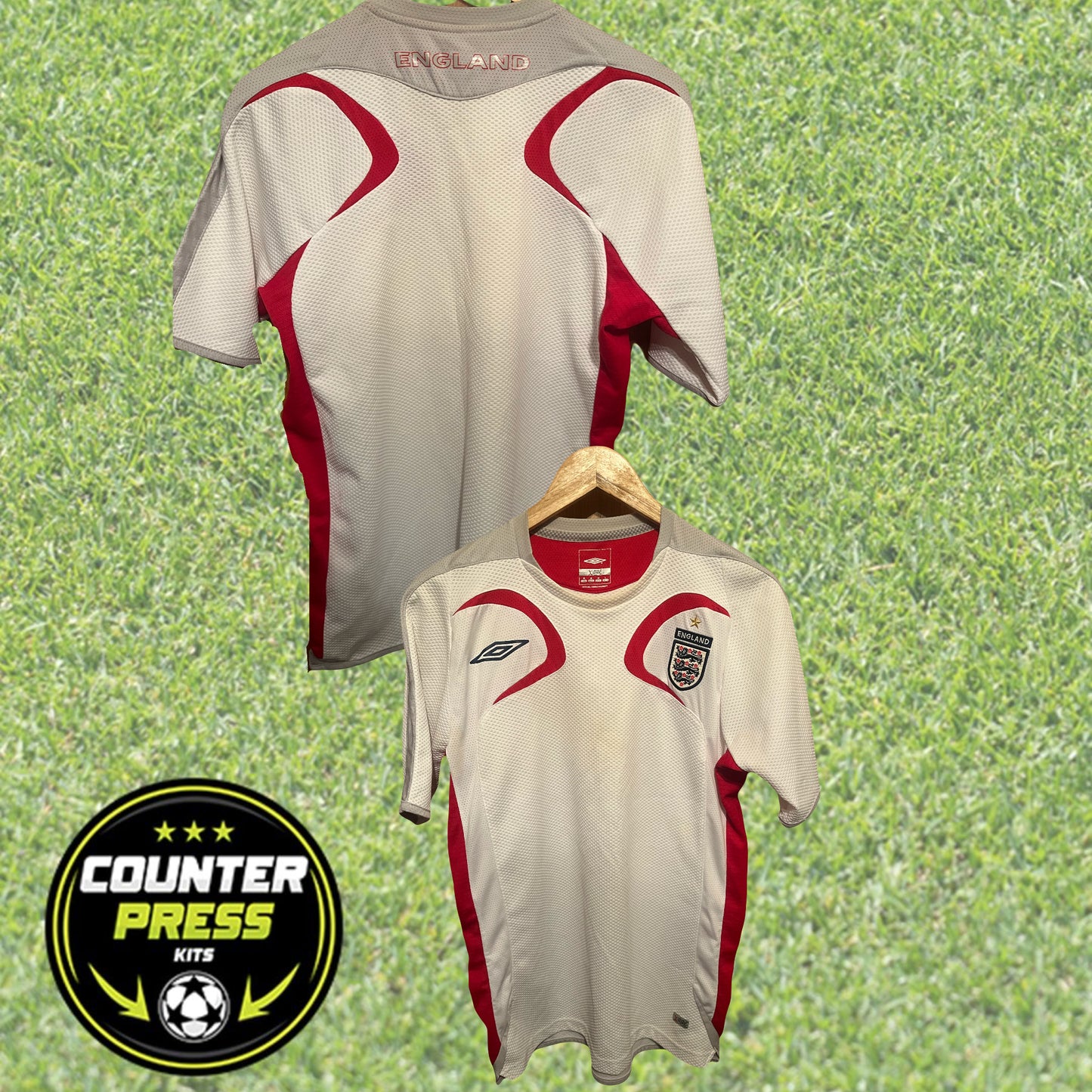 England 2005 Training Football Shirt Medium