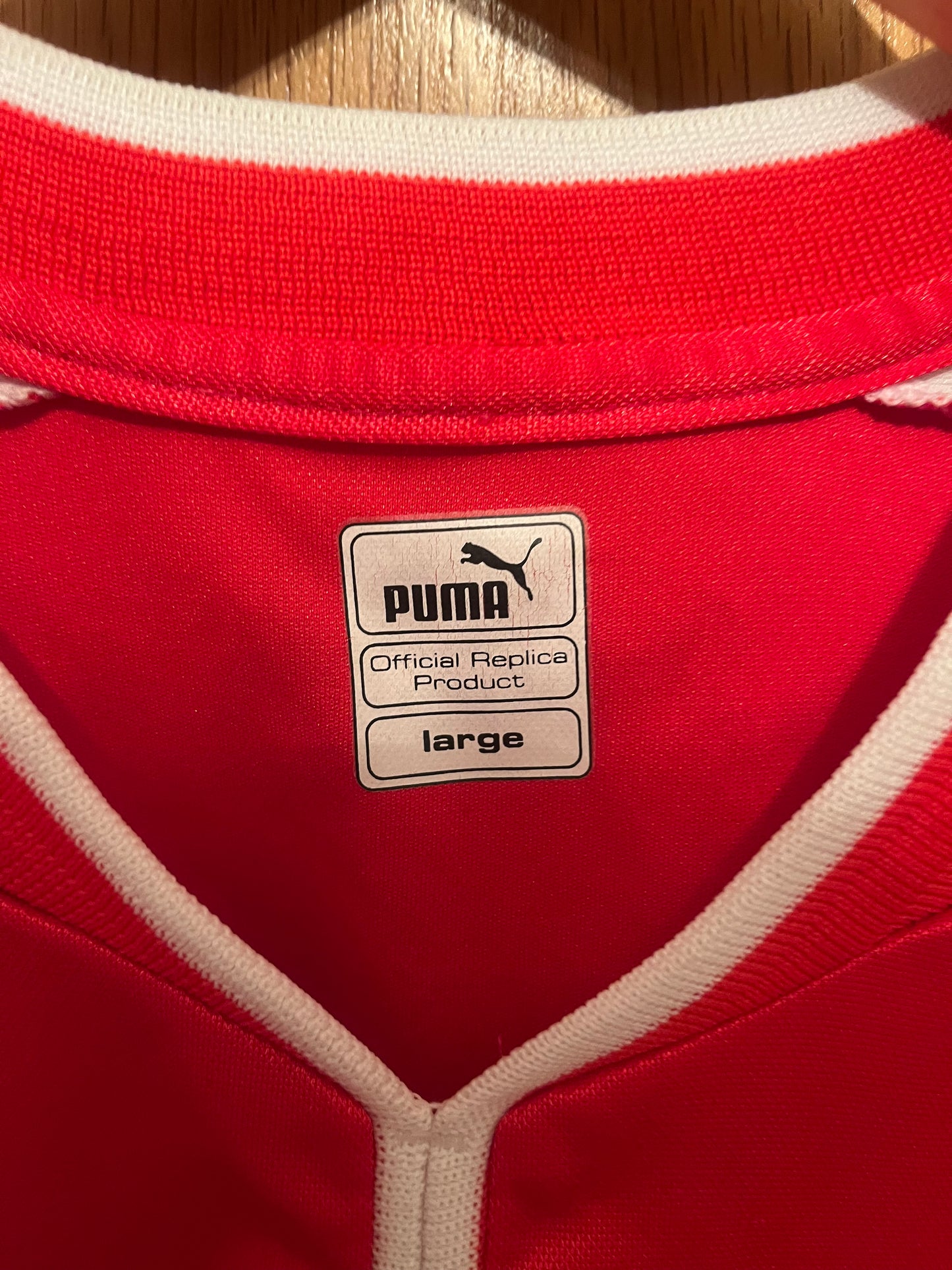 Aberdeen 2000/2001 Home Football Shirt Large