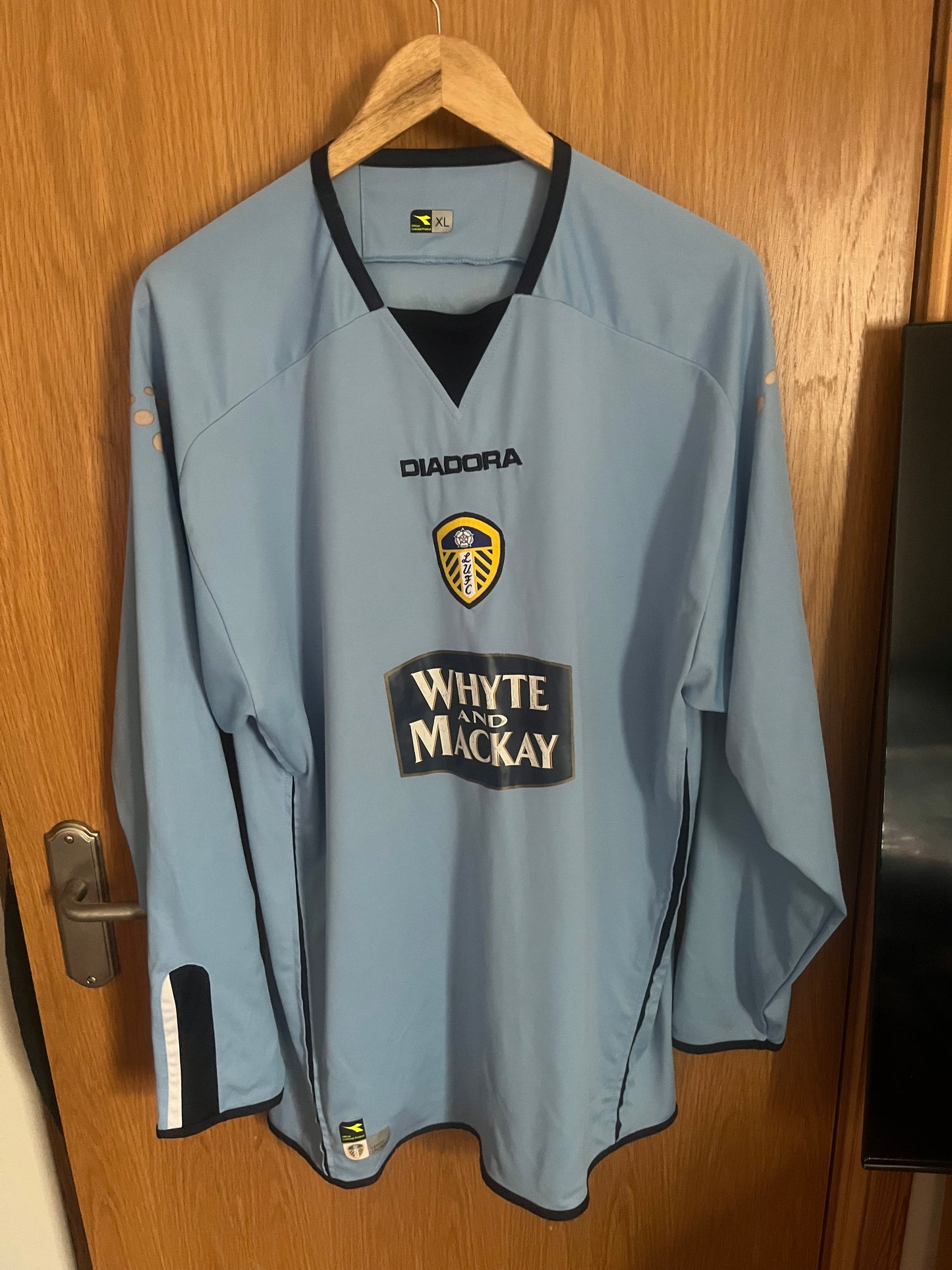 Leeds United 2004/2005 Away Football Shirt Extra Large - Long Sleeve