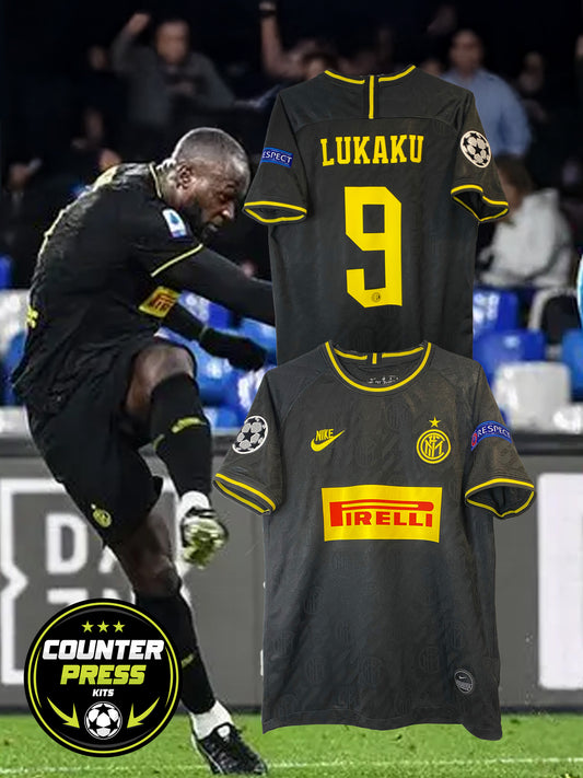 Iner Milan 2019/2020 Third Football Shirt Small - Romelu Lukaku