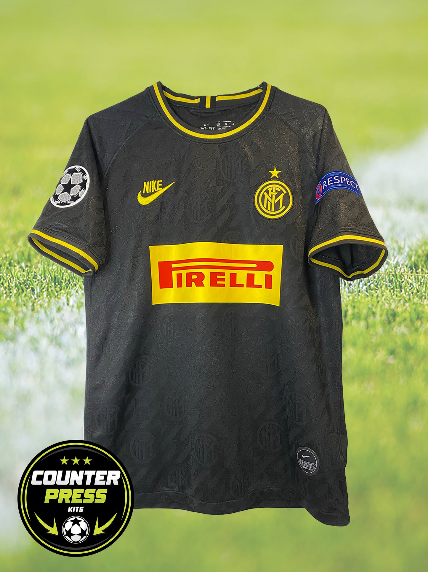 Iner Milan 2019/2020 Third Football Shirt Small - Romelu Lukaku