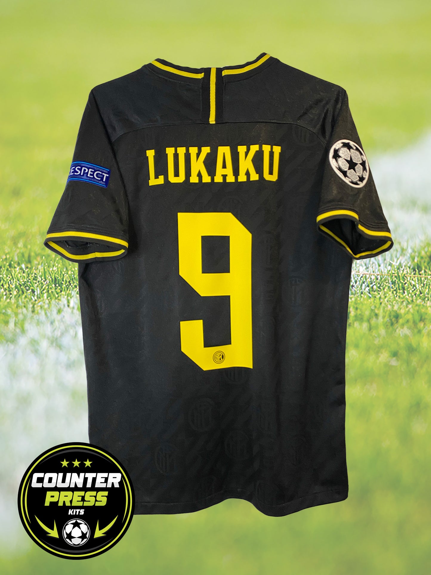 Iner Milan 2019/2020 Third Football Shirt Small - Romelu Lukaku