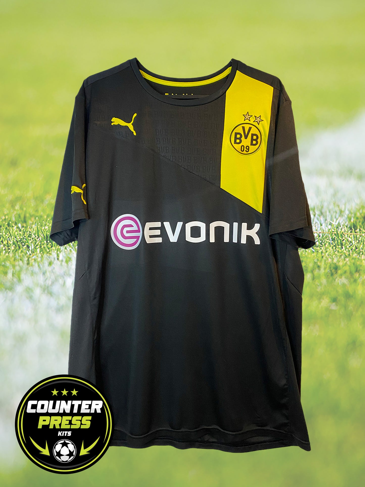 Borussia Dortmund 2012/2013 Away Football Shirt 2XL - Robert Lewandowski