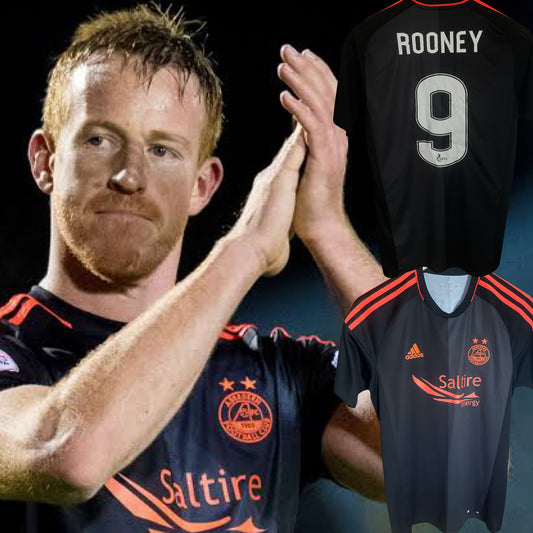 Aberdeen 2016/2017 Away Football Shirt Small - Adam Rooney