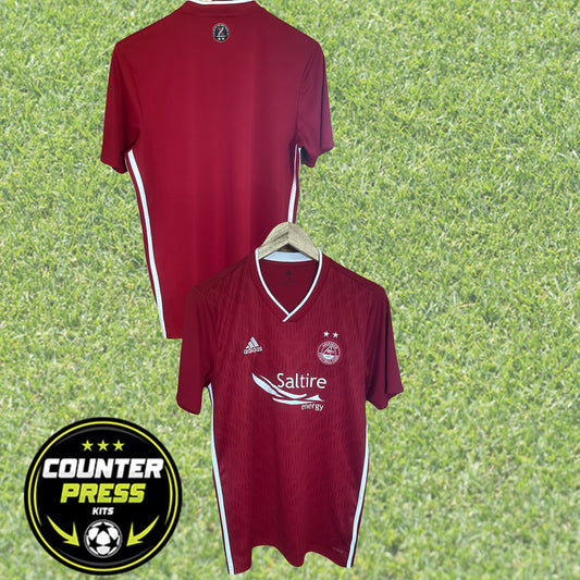 Aberdeen 2019/2020 Home Football Shirt Medium