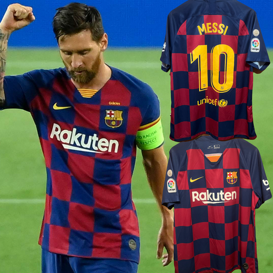 Barcelona 2019/2020 Home Football Shirt Extra Large - Lionel Messi