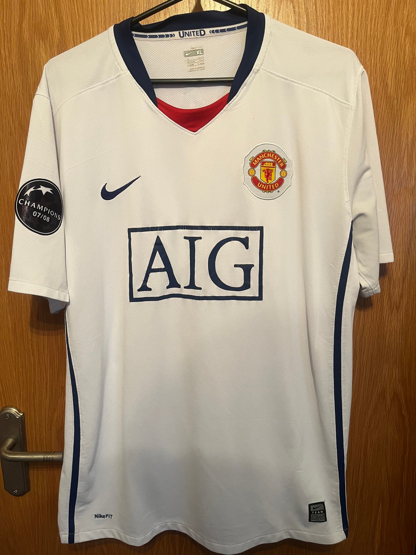 Manchester United 2008/2009 Away Football Shirt Extra Large - Cristiano Ronaldo