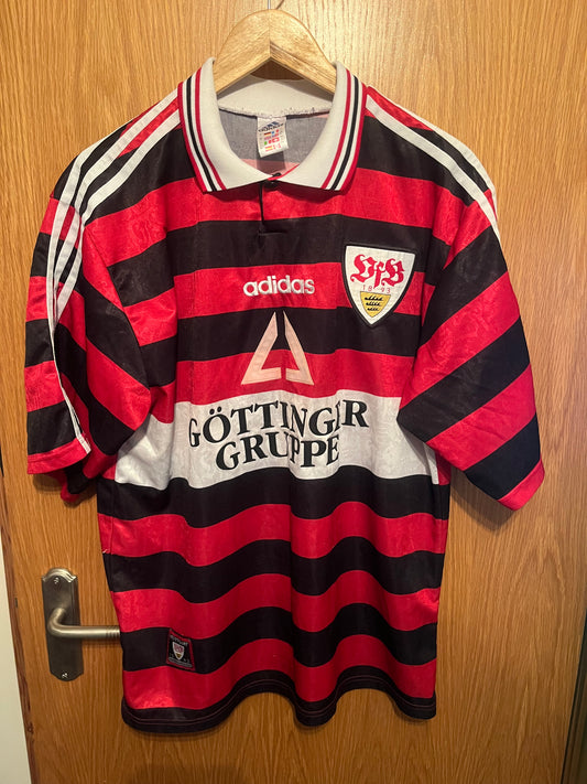 VfB Stuttgart 1997/1998/1999 Away Football Shirt Large