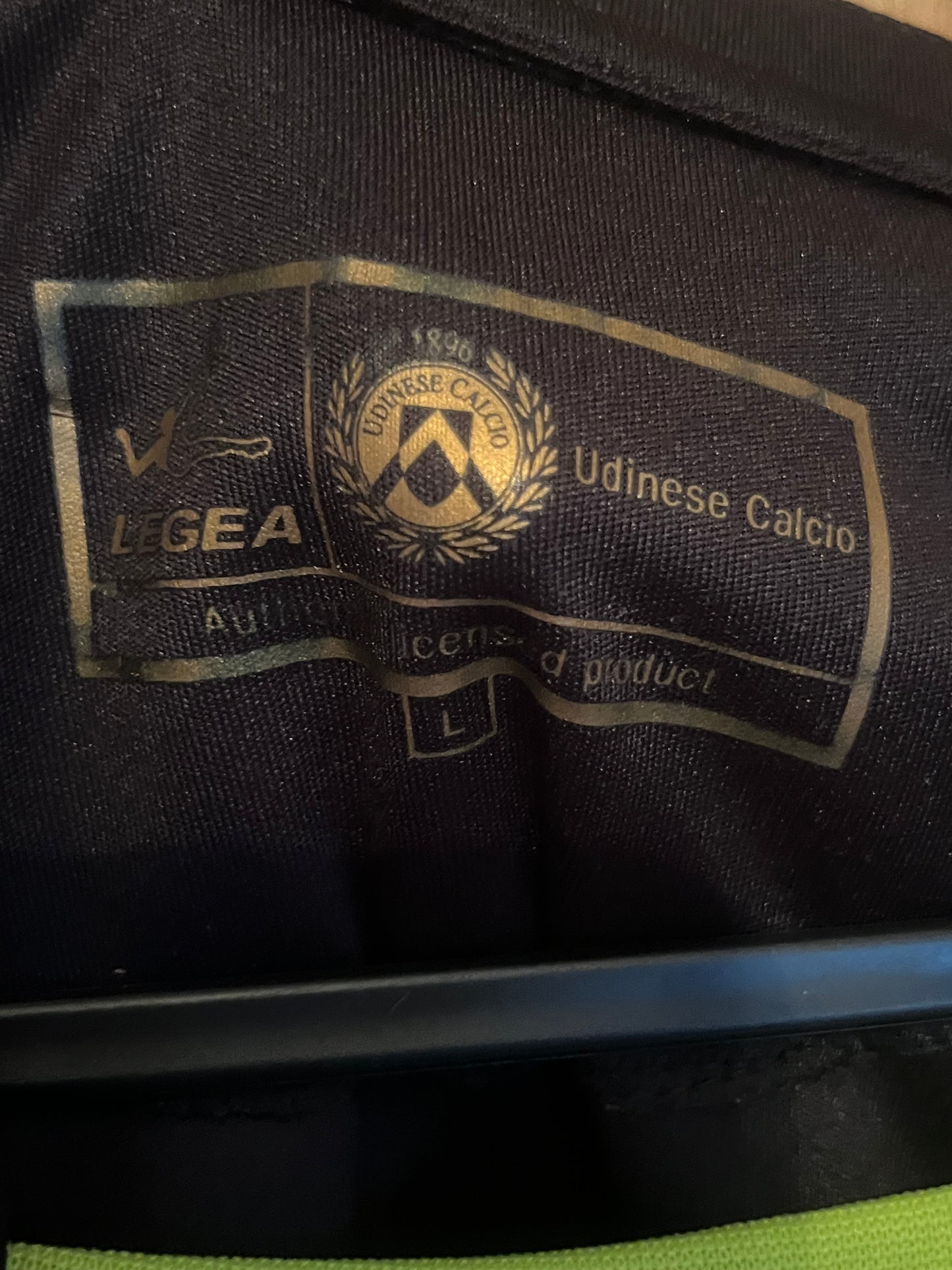 Udinese Calcio 2012/2013 Third Football Shirt Large - Fit Medium - Long Sleeve - Antonio Di Natale