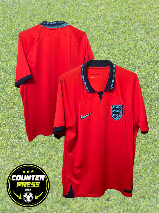 England 2022 Away Football Shirt Extra Large