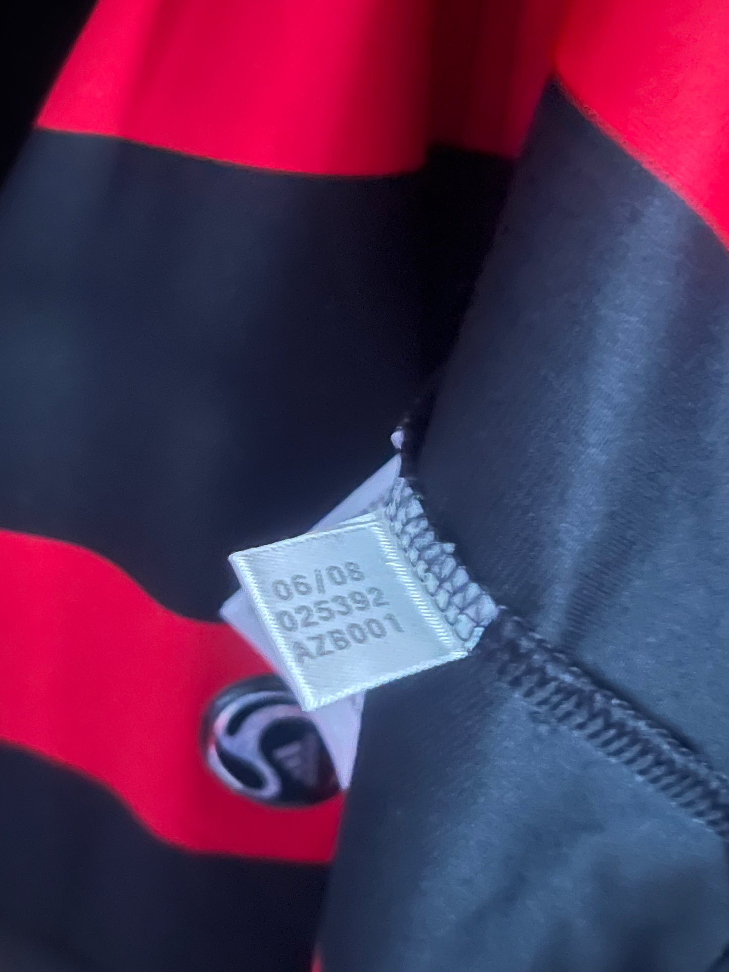 AC Milan 2008/2009 Home Football Shirt Small - David Beckham