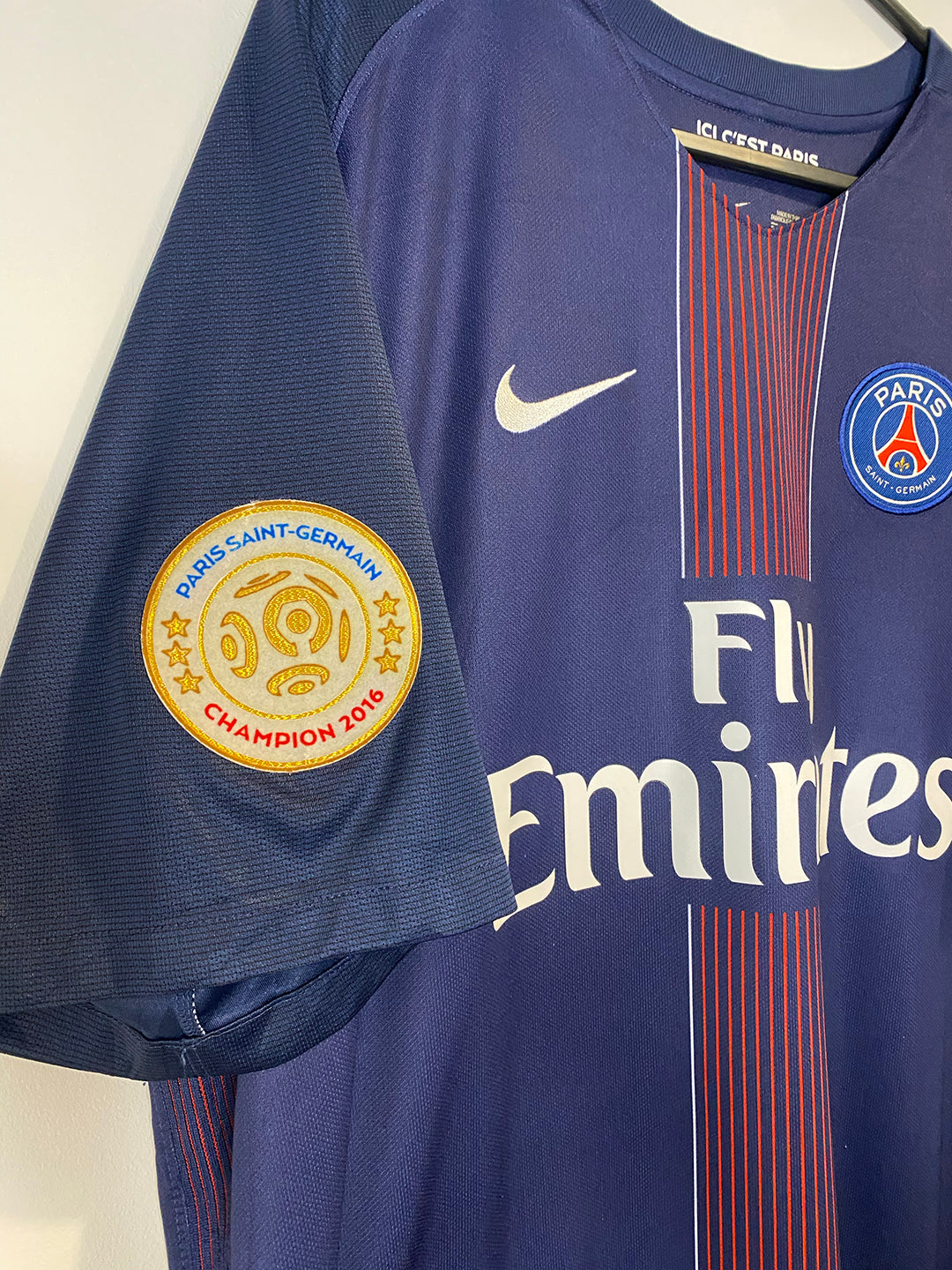 Paris Saint Germain 2016/2017 Home Football Shirt 2XL - Edinson Cavani